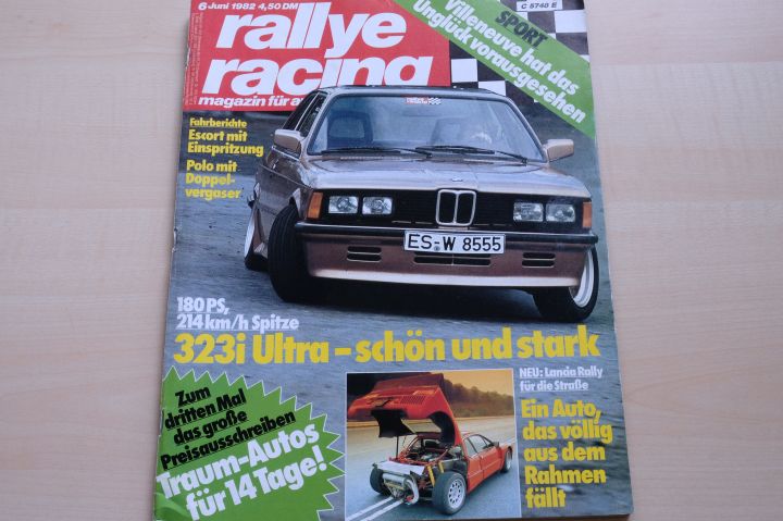 Deckblatt Rallye Racing (06/1982)